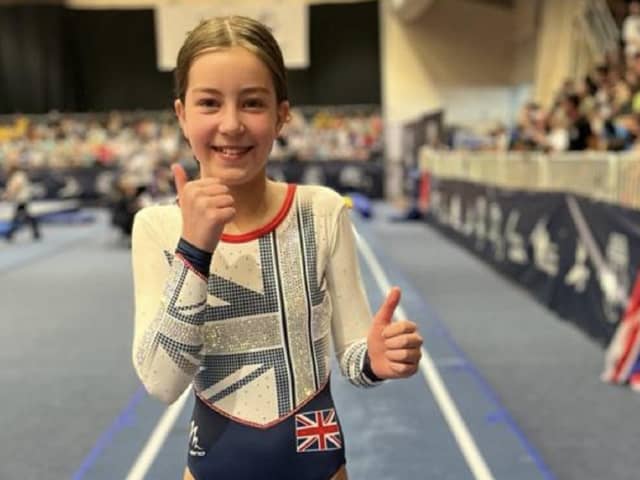 Wakefield Gym Club's Lucy Griffiths has earned GB selection.