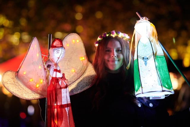 The Lantern Parade is a described as a 'festival of light.'