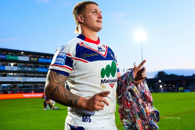 Caius Faatili is one of a number of impressive recruits from down under to improve Wakefield Trinity in the last two years and the club is now looking down under for another forward. Picture by Olly Hassell/SWpix.com