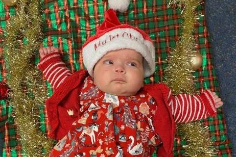 Eloise will be enjoying her first Christmas this year. Photo shared by Karina Simone Brown.