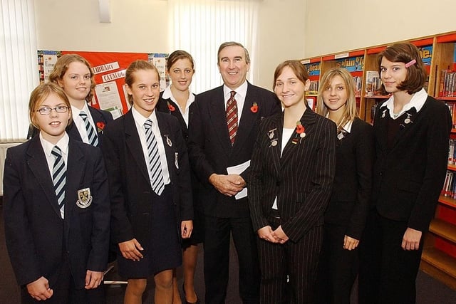 Wakefield Girls High School speech day with guest speaker and author Gervase Phinn.