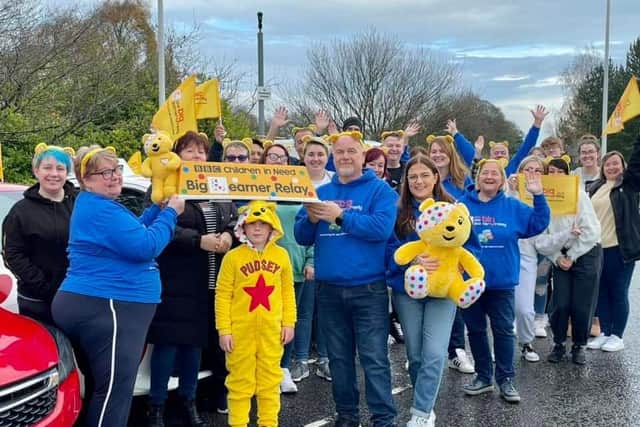 A Wakefield man Mike Moorhouse is set to drive one of the lead cars in The Big Learner Relay for the 2022 Children in Need Appeal
