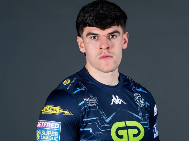 Castleford Tigers new boy George Hirst. Picture by Allan McKenzie/SWpix.com