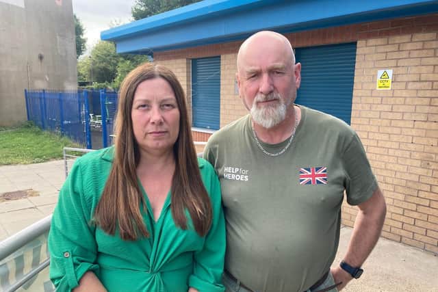 Pete Girt and Rachel Speak, Lib Dem councillors for Knottingley ward on Wakefield Council