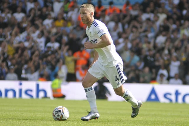 Adam Forshaw was back out on the pitch for Leeds United in his first game back after injury.