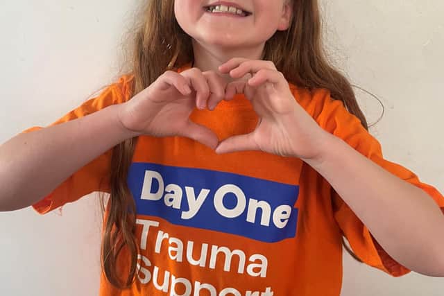 Lily-Mae West is raising money for Day One Trauma Support