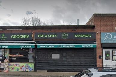 JJ's Fish and Chip Shop, Painthorpe Lane, Hall Green, Wakefield.