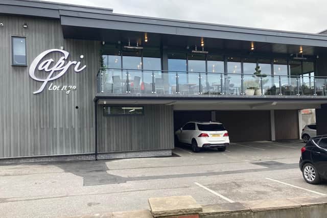 Wakefield Council has approved an application to build an extension and roof terrace at Capri Cafe Lounge, Leeds Road, Wakefield.