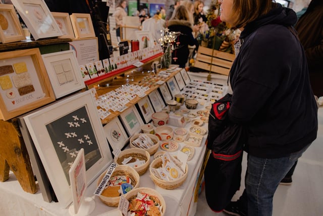 The Market features a variety of stalls.