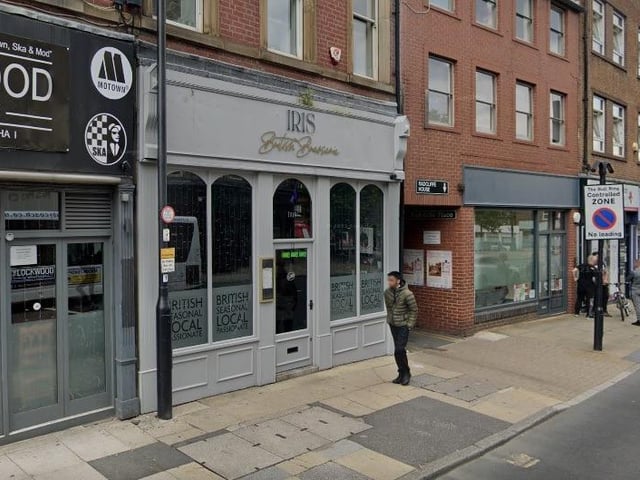 Iris Restaurant. Special: A specially curated rhubarb tasting menu celebrating seasonal flavours. Find them at: 12 Bull Ring, Wakefield WF1 1HA.
