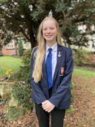 Lucy Farrar, a Year 11 student at The King’s School, Pontefract, has been selected out of hundreds of applications to represent Girl Guiding on a national level