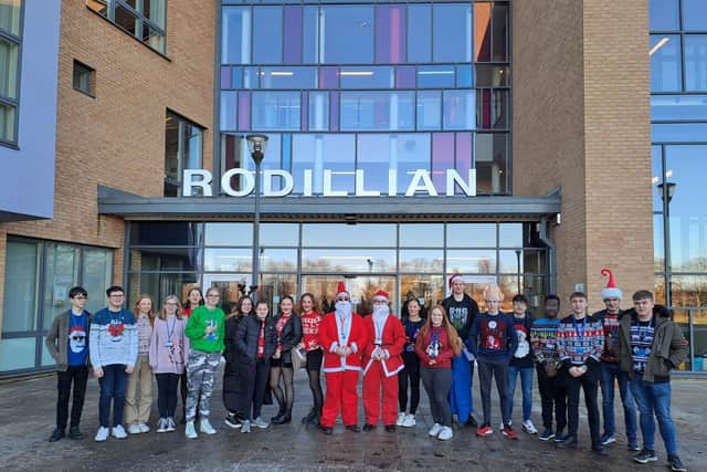 Rodillian Academy donated to the Leeds South and East Foodbank for the fourth year in a row.