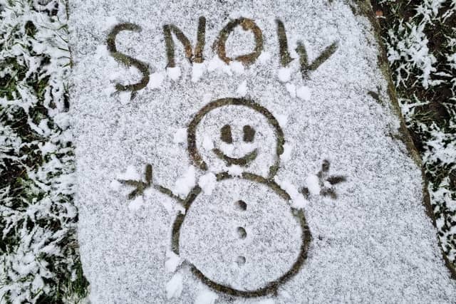 Heavy snow is forecast for Wakefield this afternoon. (Photo Sue Billcliffe)