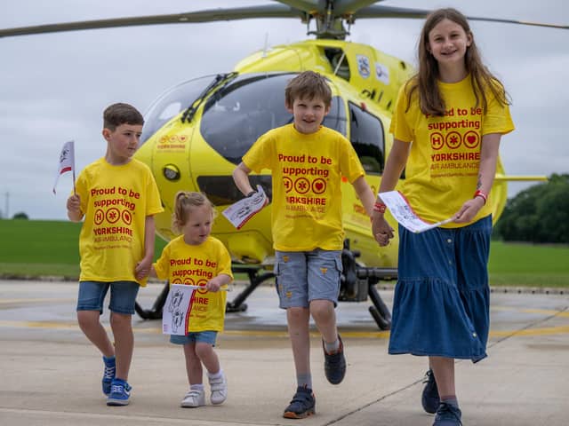 Yorkshire Air Ambulance has officially launched its Hike4Helis campaign, which takes place throughout the month of September.