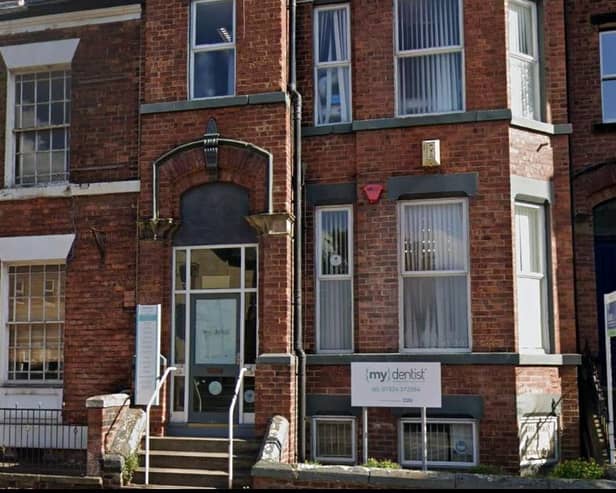Plans to convert a former city centre dental surgery into flats have been approved. the scheme include building four self contained apartments at the Georgian property on Bond Street in Wakefield. Google image