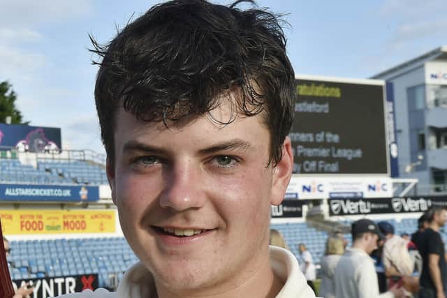 Jack Young took seven wickets in Castleford's two T20 Blast games.