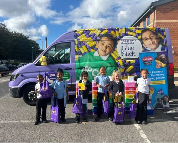 YPO has donated £2,500 worth of stationery to schools in Leeds, Sheffield and Manchester.