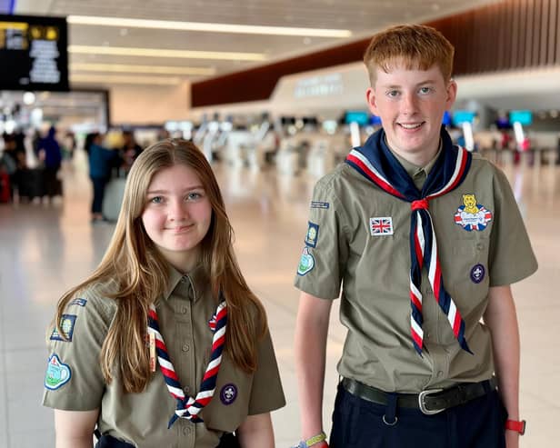 Amy Weissenborn and George Morrison are the two lucky Wakefield Scouts going to the 25th  World Scout Jamboree.
