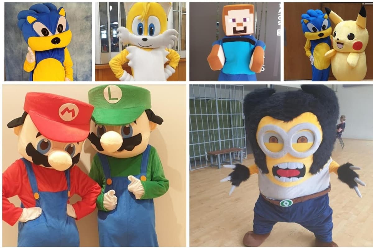 Comic Con Minecraft Comic Con is coming! Mario and Luigi, Minecraft, Pikachu and ...