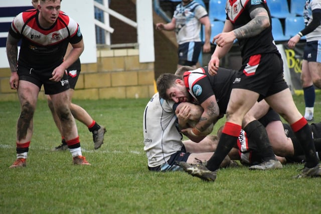 Fryston Warriors see an attack halted.