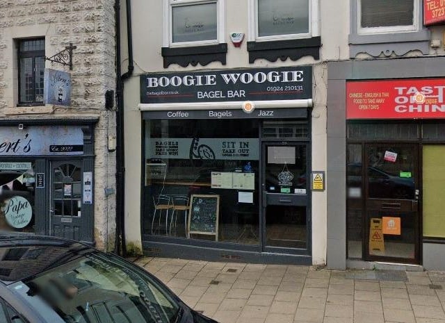 Boogie Woogie Bagel Bar on Northgate, Wakefield has an average of 4.6 stars out of 5. One reviewer said: "What a gem it is. I was able to relax and have a beautiful north star coffee and a beautiful sausage and egg bagel. Amazing spot, the lady who served me was super friendly too. Will be back."