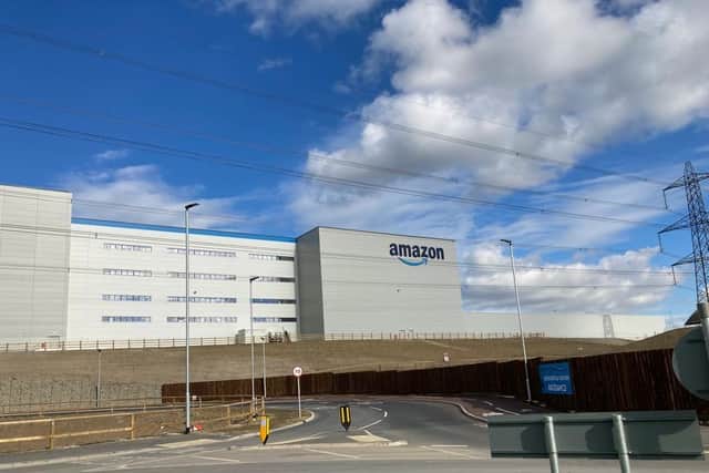 The new Amazon building at Stanley, Wakefield, is set to bring 1,800 jobs to the area