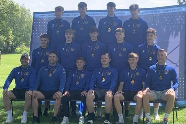 Pontefract Collieries U18s have won four trophies in a highly successful 2022-23 season.