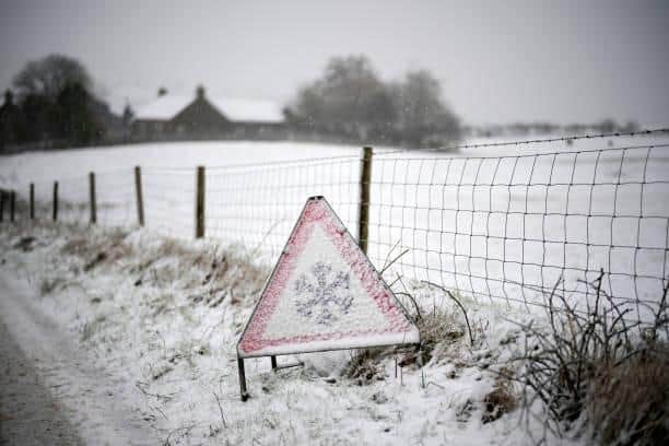 Another yellow weather warning for snow and ice has been issued by the Met Office.