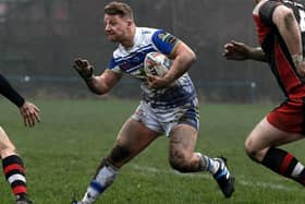 Lewis Price was a try scorer for Lock Lane in their narrow defeat at Wigan St Patricks. Picture: Matthew Merrick