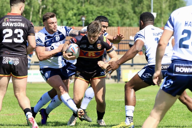 Featherstone's win was their fifth on the trot in the Championship.