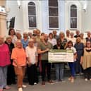 Sandal Singers have presented Wakefield Hospice with a generous donation of £2,500, continuing the community choir’s long-standing support for local charities.