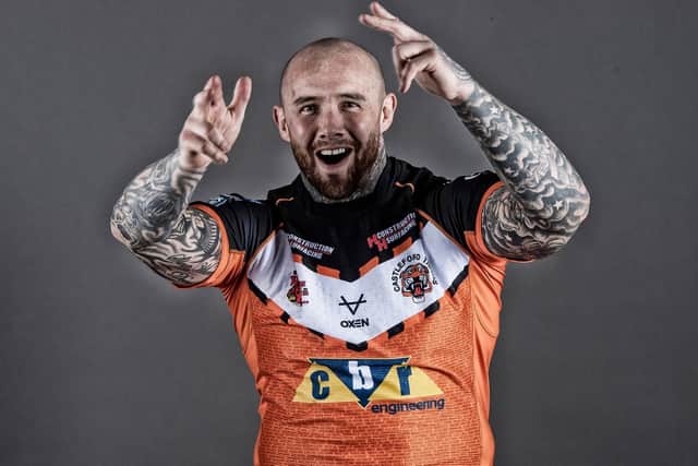 Castleford Tigers' long serving player Nathan Massey will have a testimonial game at the Mend-A-Hose Jungle. Picture: Allan McKenzie/SWpix.com