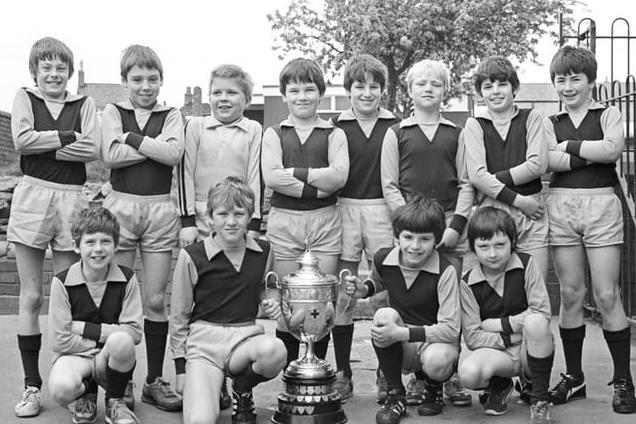 Stanley Saint Peter's football team.