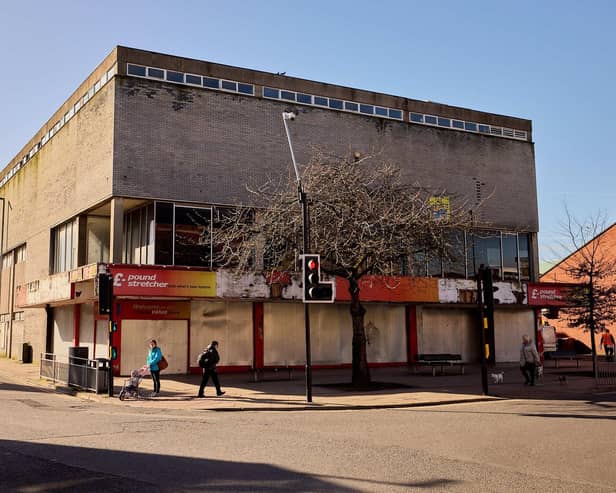 Castleford's former Poundstretcher store on Carlton Street.