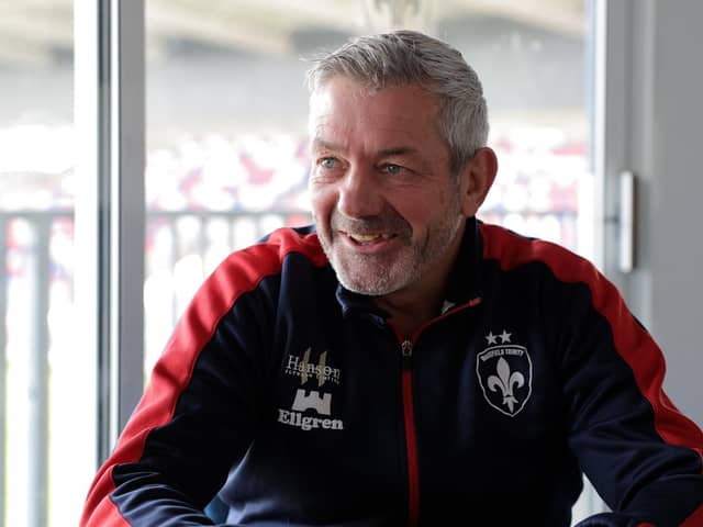 Daryl Powell heaped praise on his players after their display against Wigan Warriors in the Matty Ashurst Testimonial. Picture: Josh Caddick/ Wakefield Trinity