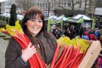 Suzanne Mason comes from a family of rhubarb sellers in a business started by her grandfather Ken Oldroyd.