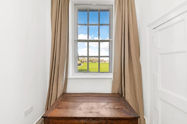 This landing window is a favourite viewpoint of the current occupiers of the property.