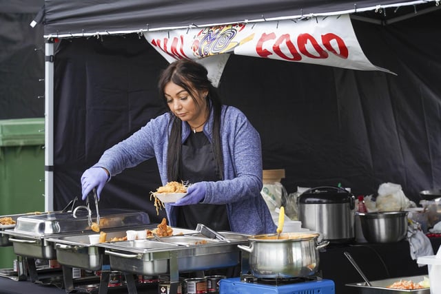 Local street food vendors like Thai by Mo provided food for hungry attendees.