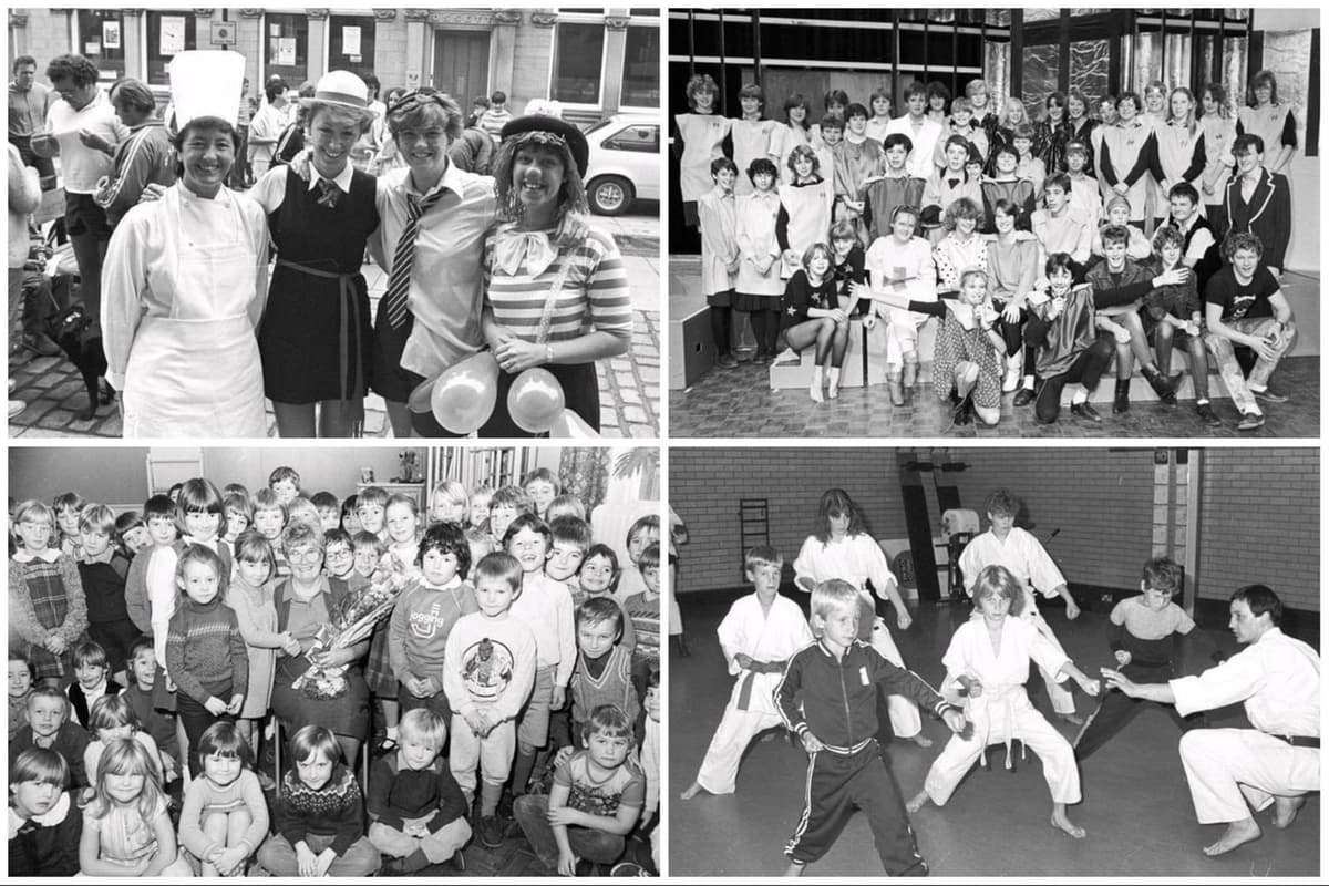 Retro: 12 wundervolle Fotos, die Sie in die 1980er Jahre nach Wakefield ...