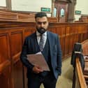 Akef Akbar said he made the remark in response to being accused of being a Tory.