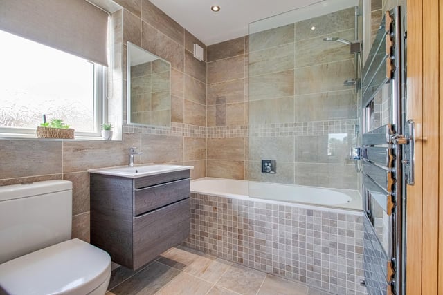 One of the property's modern bathrooms.