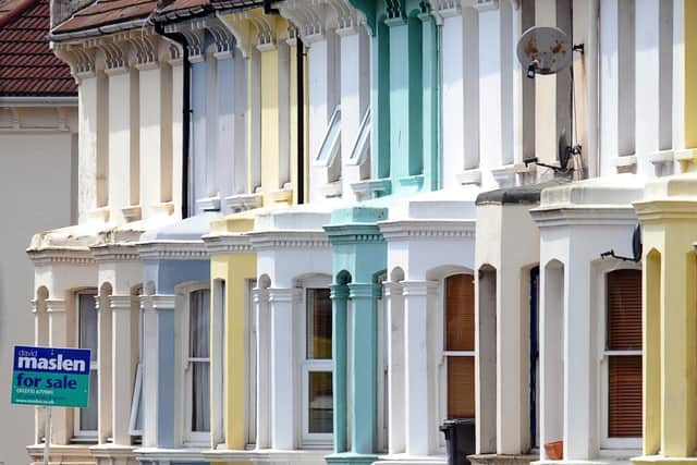 The number of homes in England that are empty has fallen for the first time in three years, research showed today.