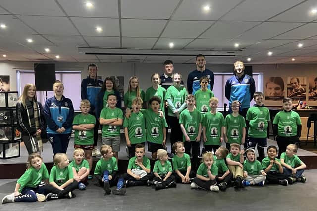 Yorkshire housebuilder, Orion Homes, helped to spread some joy for children in the Featherstone area with treats donated to a multi-sports activity camp run by the Featherstone Rovers Foundation.