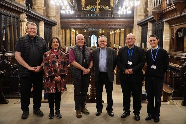 The archbishop was joined by many church leaders from across the North