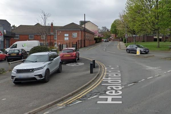 Heading onto Healdfield Road in Castleford is said to have a large pothole.