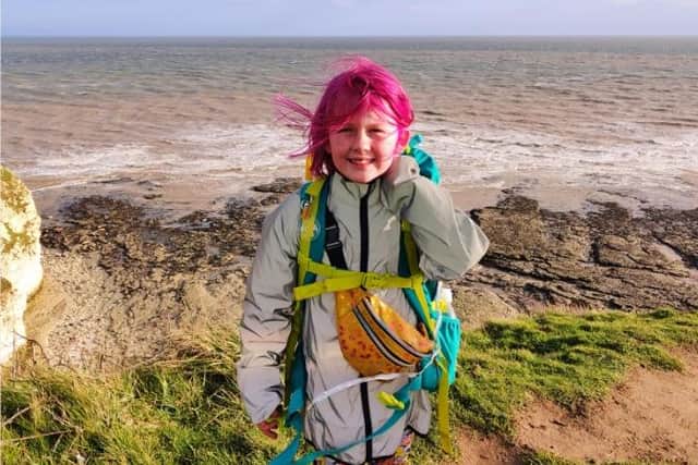 Alba Stogden has walked hundreds of miles to raise money and awareness for mental health charities since 2021.