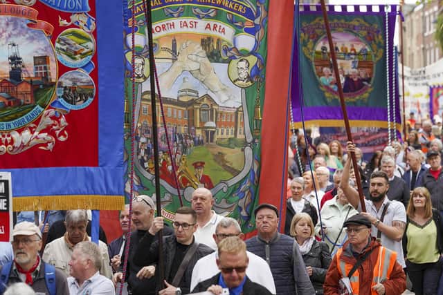 Banners Held High Festival parade. Picture Scott Merrylees