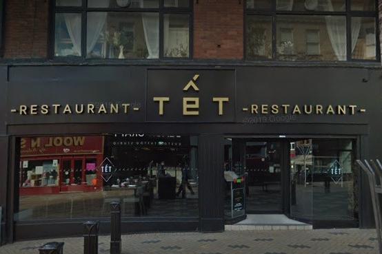 Têt Restaurant. Special: A two-course menu featuring complimentary rhubarb-inspired TeT Royal cocktails, alongside rhubarb-flavoured dishes including Tom Yum prawn soup with fresh rhubarb and chicken sweet and sour. Find them at: 3-9 Cross Square, Wakefield WF1 1PQ.