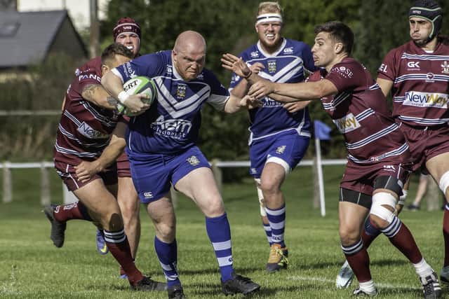 Tim Pickersgill gave a man of the match display in Pontefract's win at Pocklington. Picture: Jonathan Buck