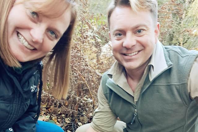Brad Parsk and his partner Lydia are keen mushroom hunters.